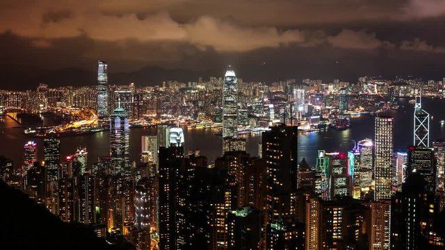 Hong Kong Aerial Time-Lapse