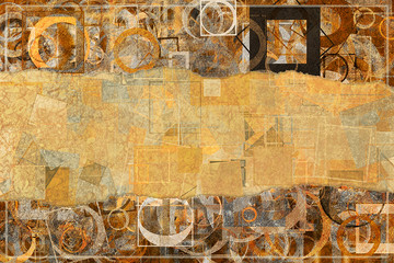 Shape pattern, wallpaper or texture background. Creativity, illustration, design & artwork.