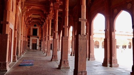 Moschee in Fatehpur Sikri, Indien, Mogularchitektur