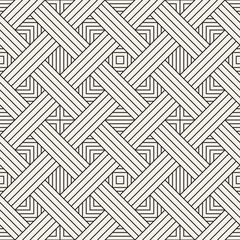 Vector seamless pattern. Modern stylish abstract texture. Repeating geometric tiles
