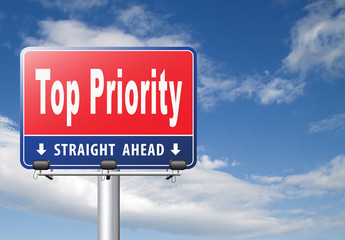 Top priority and very important