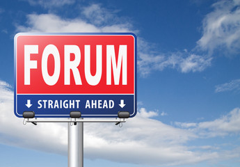 online forum