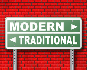 Obraz premium modern or traditional