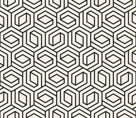 Vector seamless pattern. Modern stylish abstract texture. Repeating geometric tiles