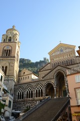 Fototapeta na wymiar 南イタリア、アマルフィの風景