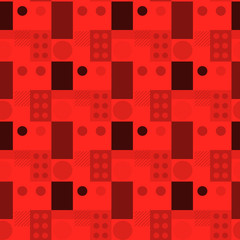 Geometric abstract seamless texture, simple and elegant geometric design