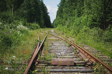 Old railway countryside