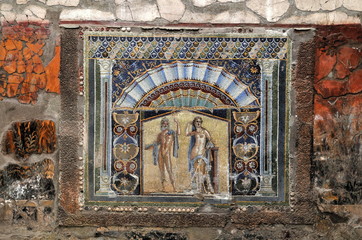 南イタリア、ポンペイの遺跡