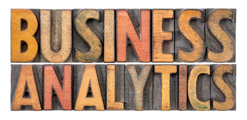 business analytics in wood type