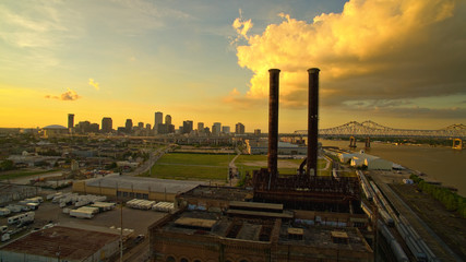new orleans smoke stack