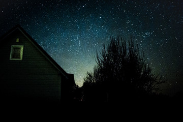 stars above the house