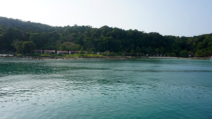 tropical bay of ko rong samloem