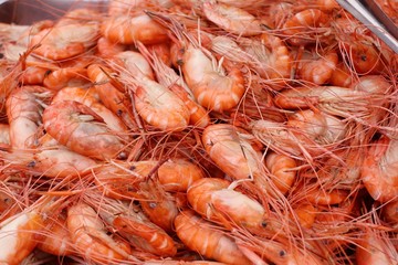 shrimp at street food