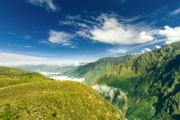 Fototapeta premium Colca Canyon in the province of Arequipa, Peru
