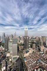 Shanghai skyline and cityscape