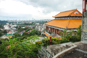 Fototapeta na wymiar Kek Lok Si Temple in Penang island, Malaysia