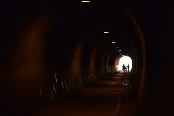 清滝のトンネル