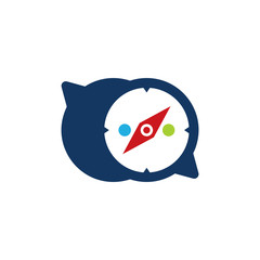Adventure Chat Logo Icon Design