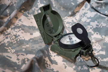 compass and map reading survival outdoors