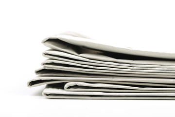 Close-up Shot Of Newspaper