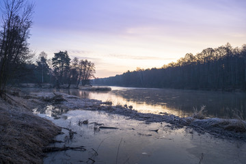 Świt nad Pilicą © Piotr Szpakowski