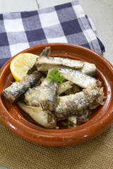 sardines à l'huile