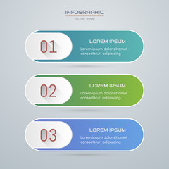 Infographics design template with icons, process diagram, vector eps10 illustration