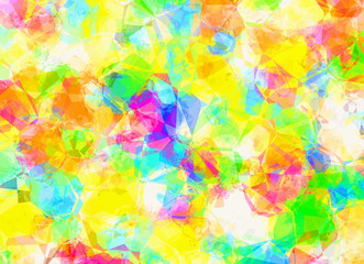 Fototapeta premium abstract colorful polygonal background texture