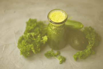 Organic food concept