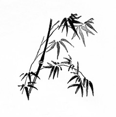 Bamboo as ornament, Japan (from Meyers Lexikon, 1896, 13/794/795)