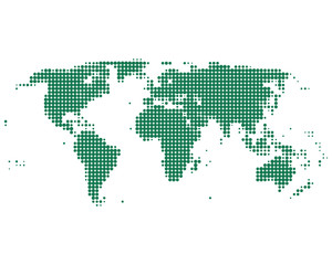 Fototapeta na wymiar Karte der Welt