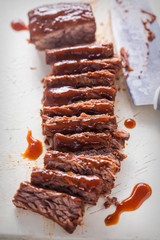 Barbecue beef brisket 