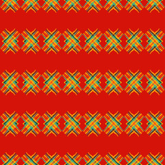 Ethnic boho seamless pattern. Traditional ornament. Geometric background. Folk motif. Textile rapport.