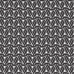 Abstract geometric seamless pattern of triangles. Texture for fabric and wallpaper. Vector illustration.