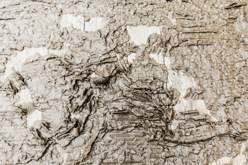 wet and dirty brown recycle paper texture background