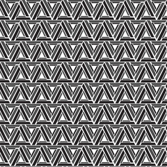 Abstract geometric seamless pattern of triangles. Texture for fabric and wallpaper. Vector illustration.