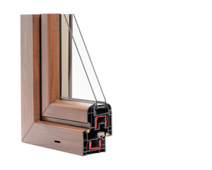 plastic profile glass unit