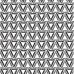 Abstract geometric seamless pattern of triangles. Texture for fabric and wallpaper. Vector illustration.