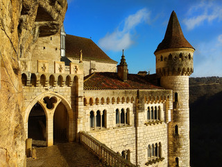 Fototapeta na wymiar Chateau de Rocamadour
