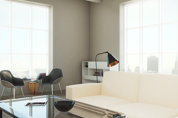 Contemporary living room