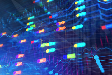 Colorful node backdrop