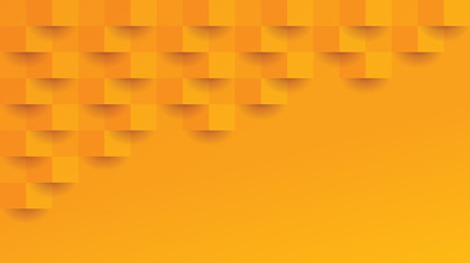 Orange abstract background vector with blank space for text.
