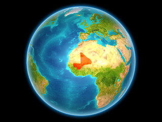 Mali on planet Earth