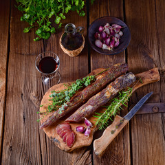dried sirloin with herbs de provence