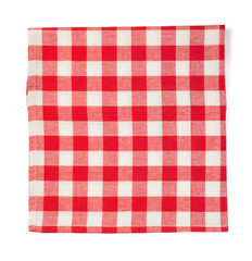 cloth napkin isolated on white