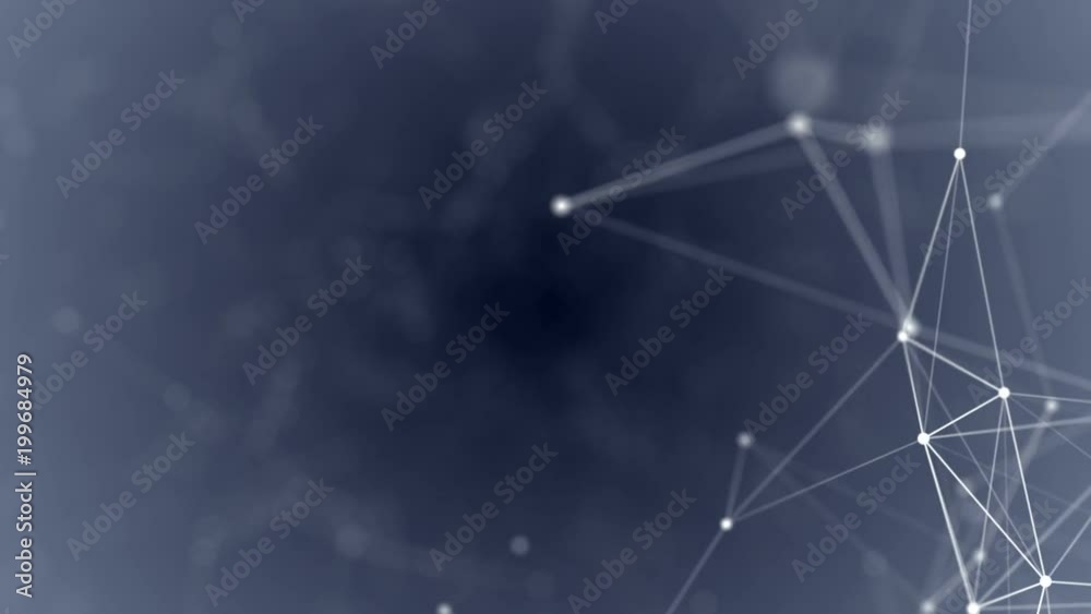 Poster element of the cluster. depth of field. pleasantly moving in space elements of graphic design. plexu