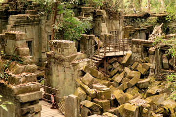 Beng Mealea, Ancient ruin of Cambodia.