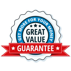 Great Value label illustration