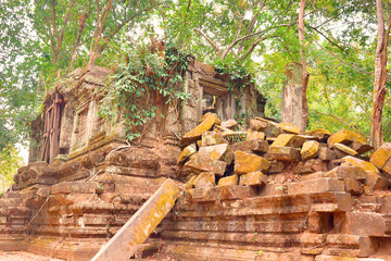 Beng Mealea, Ancient ruin of Cambodia.