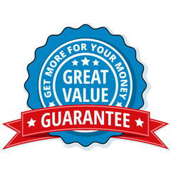 Great Value label illustration